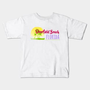 Life's a Beach: Deerfield Beach, Florida Kids T-Shirt